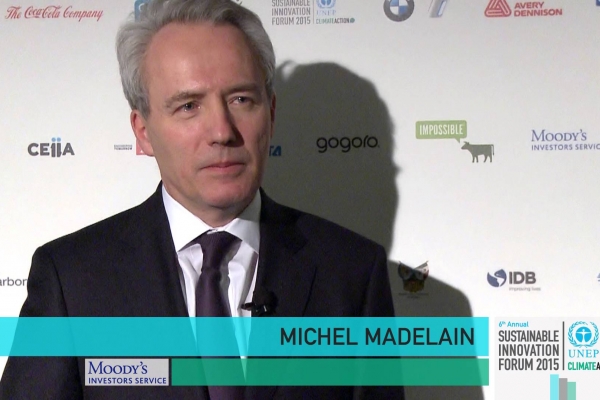 COP21 Climate Leader Interview, Michel Madelain, Moody’s Investors Service